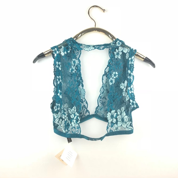 La Perla Bra 34 36 B C Full Bralette Mesh Lace - Picture 2 of 8